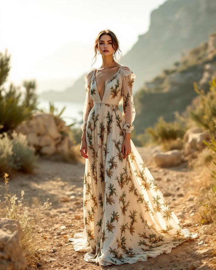 Nuit du Jardin Velvet Anarkali
